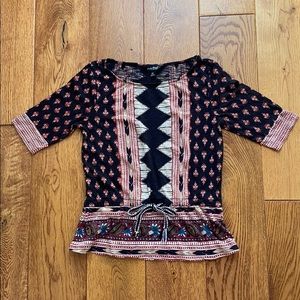 Lucky Brand printed top